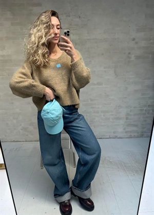 East jumper Sand Melange American Vintage 